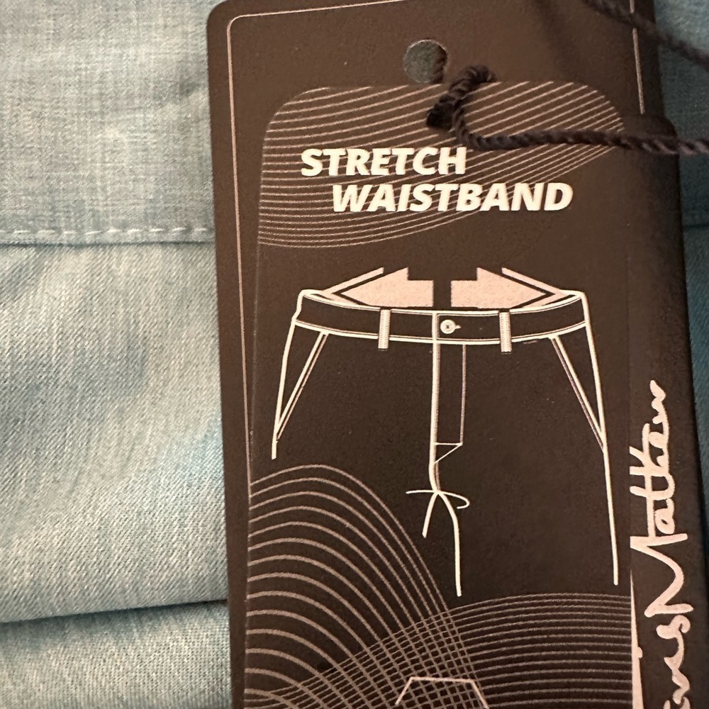 New Travis Mathew Lake Powell Golf Hybrid Shorts Heather Green Stretch 10” - Picture 4 of 9